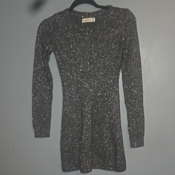 Abercrombie & Fitch Glittery Charcoal Dress - Picture 1 of 6
